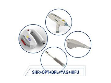Multifunktions-Lasergerät zur Schönheitspflege (SHR Super Hair Removal   OPT   DPL   YAG   HIFU Vaginal Tightening   HIFU)