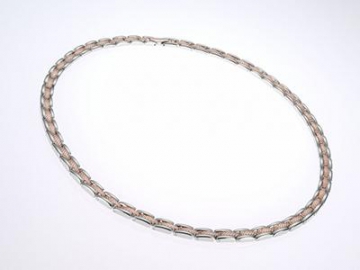 SN251 - Magnet Halskette, Magnetschmuck Magnetfeldtherapie-Kette, Schmuck mit Magnetfeldtherapie