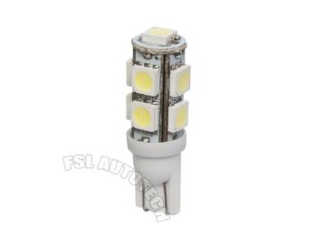 LED Lampe T10 Sockel, LED Birne T10, LED Scheinwerfer Birne LED-Autolampen, LED-Beleuchtung, Fahrzeugleuchte, LED-Nachrüstung, Autoteile, als Ersatz für Glassockellampen