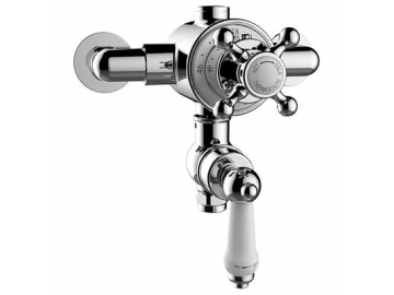 LY27 Chrom Thermostat Duschenmischer mit Verbrühungsschutz