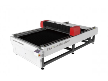 CO2-Laserschneidgerät mit Ein-Schneidkopf 1300×2500mm, Laser-Laserschneidsystem CMA1325C-B-A