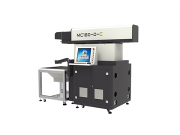 180W Großformat-CO2-Laserbeschriftungsmaschine mit dreiachsiger und dynamischer Technologie, Laserbeschriftungssystem MC180-D-C