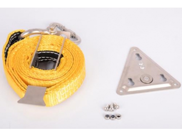 Halterung für Motorrad-Schleppriemen