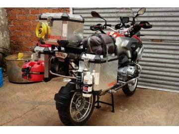 Flaschenhalter für Motorrad