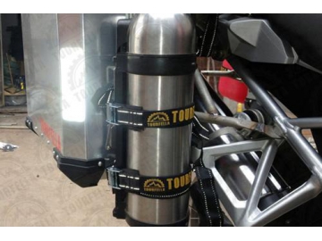 Flaschenhalter für Motorrad