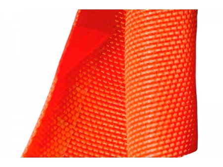 Selbstschließender Gewebeschrumpfschlauch mit Klebeschicht (orangefarben)