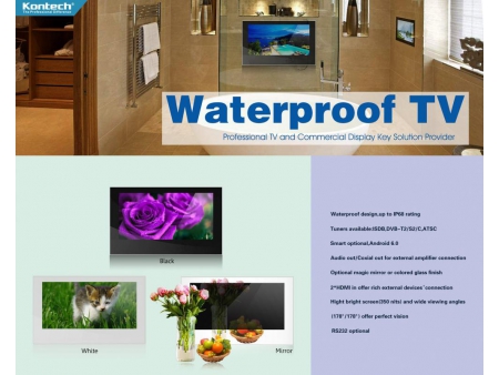 Wasserdichte Badezimmer TVs/Wasserdichte Fernseher für Badezimmer