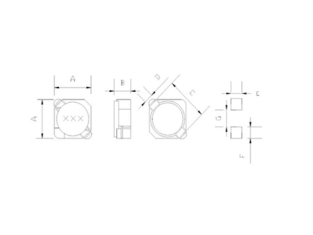 SMD Speicherdrossel, Serie CDRH2B/3B/4B