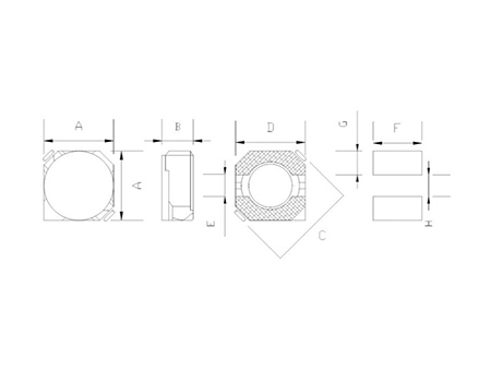 SMD Speicherdrossel, Serie CDRH2B/3B/4B