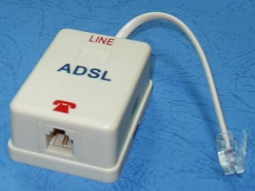 In-line DSL-Filter RJ11 Stecker auf RJ11 Buchse