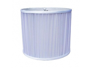 Organza-Stoffschirm in Zylinderform                                             Modellnummer: DJL0267