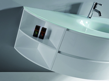 Waschtisch-Set | Waschbecken und Spiegel, IL1560