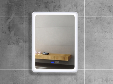 LED-Badspiegel mit Touch Sensor, DF48