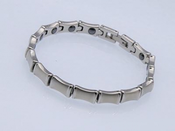 S1084 - Edelstahl Magnetarmband, Magnetschmuck Magnetisches Gesundheitsarmband, Magnettherapie Armband