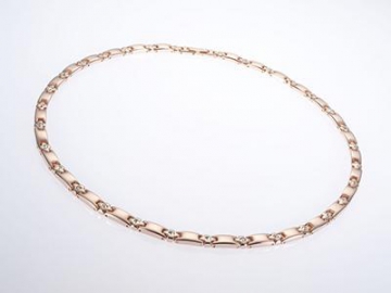 SN299 - Magnet Halskette, Magnetschmuck Magnetfeldtherapie-Kette, Schmuck mit Magnetfeldtherapie