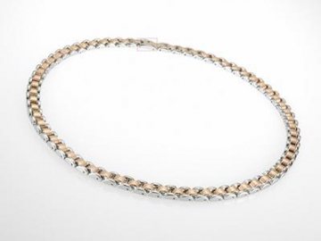 SN299 - Magnet Halskette, Magnetschmuck Magnetfeldtherapie-Kette, Schmuck mit Magnetfeldtherapie