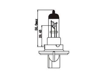 Halogen-Scheinwerferlampe H13 (9008), Halogen Glühlampen, Glühbirne Halogen Halogen-Autolicht, Fahrzeugscheinwerferlampen, Autolampen, Halogen Lampen