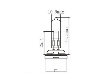 Halogen-Scheinwerferlampe 890, Halogen Glühlampen, Glühbirne Halogen Halogen-Autolicht, Fahrzeugscheinwerferlampen, Autolampen, Halogen Lampen