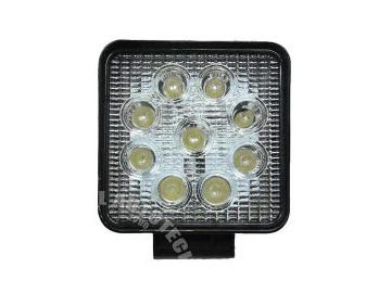 LED Arbeitsscheinwerfer 24W, Quadratisch Fahrzeugbeleuchtung, LED-Beleuchtung, Fahrzeugteile