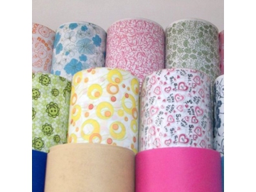 Bedrucktes Vlies