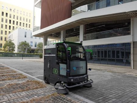 Autonomes Kehrfahrzeug, Autonome Kehrmaschine