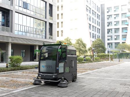 Autonomes Kehrfahrzeug, Autonome Kehrmaschine