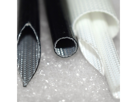 Isolierschlauch aus Glasfaser, mit Silikon beschichtet