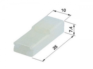 Allgemeines plastisches Steckgehäuse