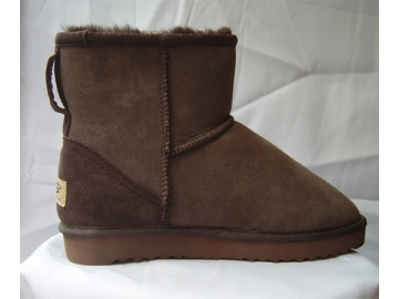Stiefelette aus Schaffell