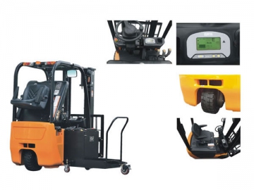 J Serie 1-1.5T 3-Rad-Gabelstapler mit Hinterradantrieb
