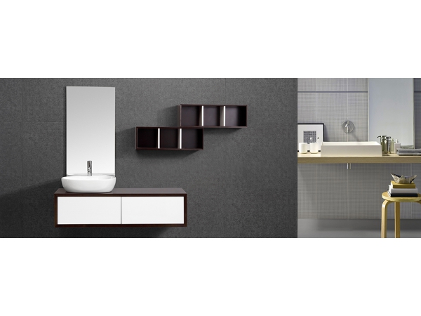 Badezimmermöbel-Set mit Unterschrank | Qilong